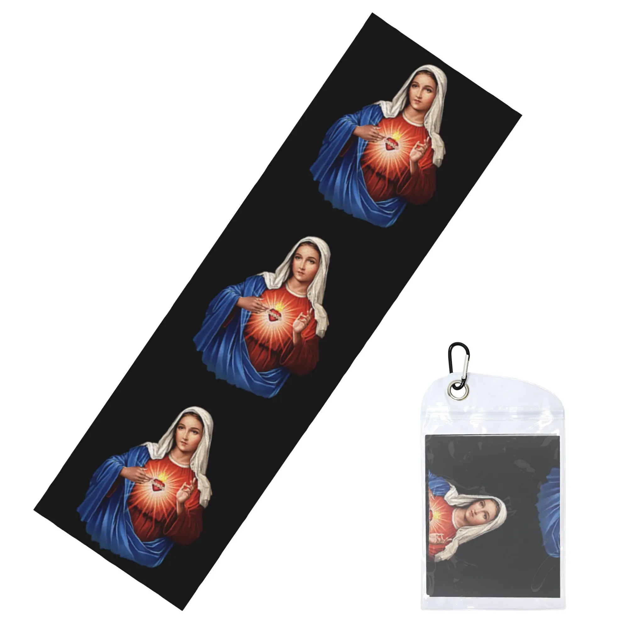Virgen De Guadalupe Virgin Mary Cold Exercise Towel Quick Dry Face Towel  Shower Towels