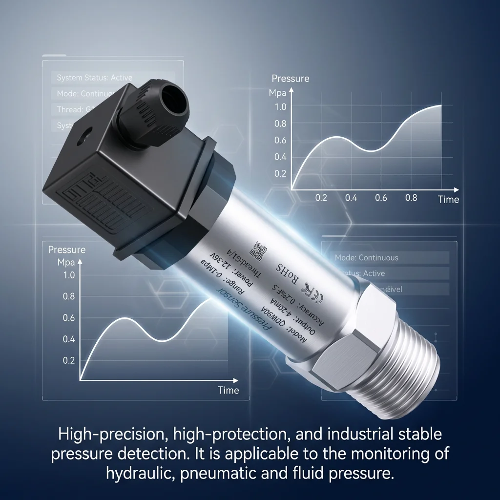 G1/4' 10bar 20bar 300bar 6bar 5Mpa G1/2 Pressure Sensor Oil Water Gas 4-20mA 0-3.3V Pressure Transmitter