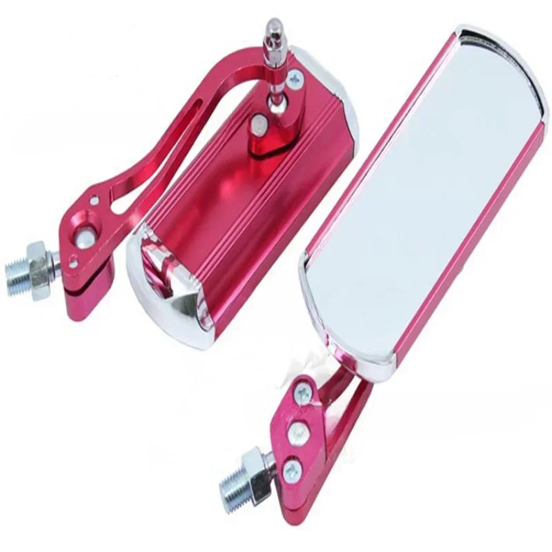 Motor Bicycle Mountain Bike Electric Bike Rearview Mirror Reflector Handle Safety Mirror Reversing Mirror Sturdy Easy To Install