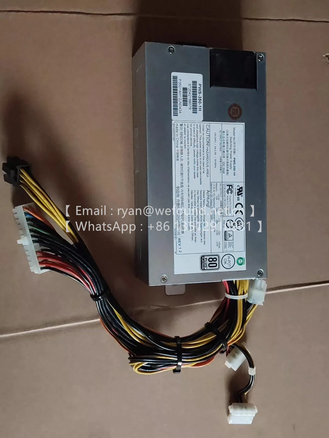 PWS-350-1H 350W 1U Multi-output POWER MODULE