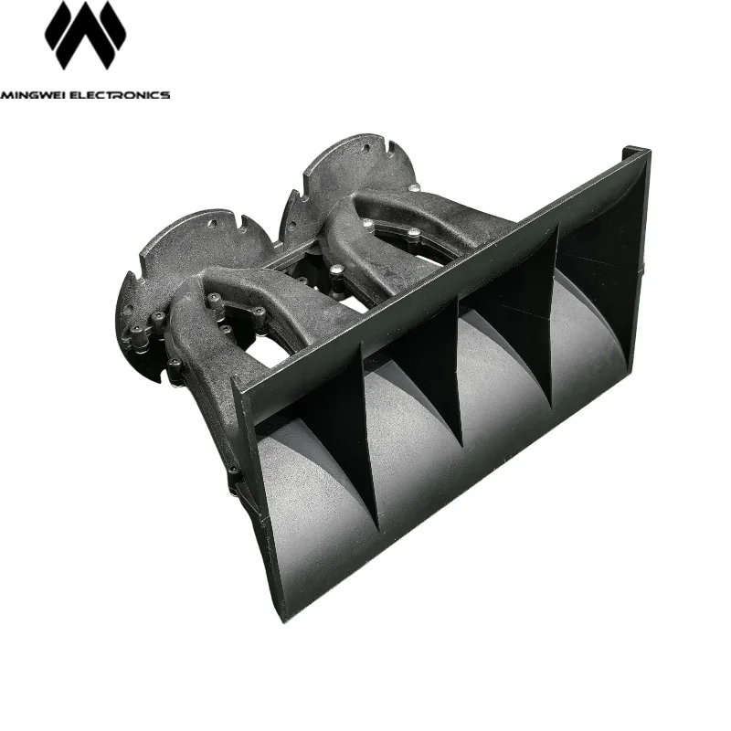 

2x1.4 Inch Dual Throat V8 line array speaker horn V8 Line Array Horn Replacement for 10" Speaker MWAudio Waveguide