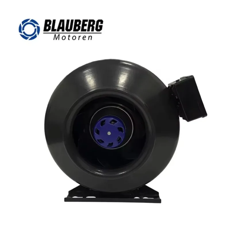 100mm 315mm Industrial AC Air Purifier Extractor Centrifugal Fans Reversible Radial Duct 230V Plastic