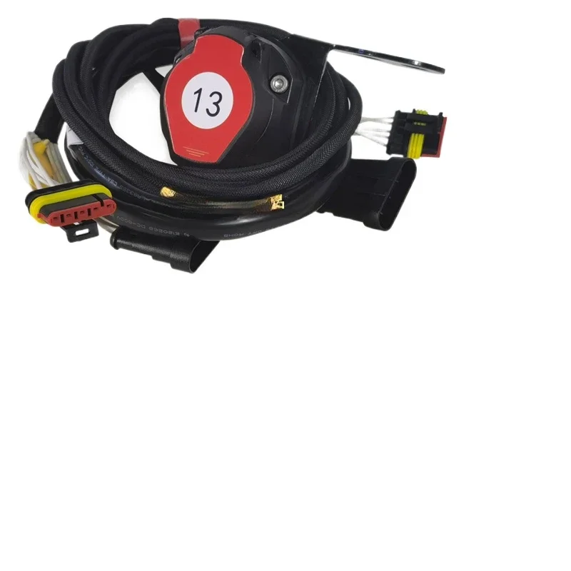 

*Universal modified trailer power wiring harness assembly RV trailer European and American 7-core 13-pin connector socket head