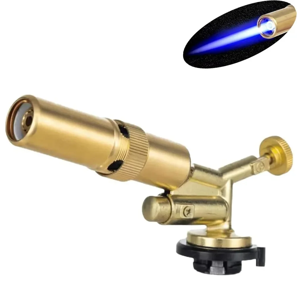 

Kitchen Supplies Portable Flame Butane Ignition Blowtorch Head, Windproof, Suitable for Bonfires, Barbecues and Outdoor Parties