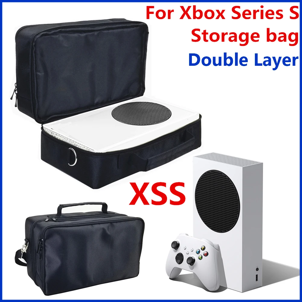 

For Xbox Series X/S Case Portable Storage Bag Waterproof Travel Carrying Case For Xbox Series S Game Console Wireless Controller