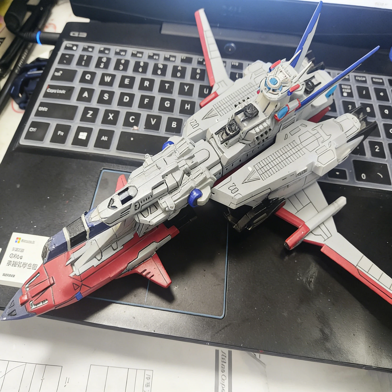 

1/1700 Super Minerva Class Ship No. 2 Assembly Model 28cm Highly Detailed Ships Static Model Ship Toy Ornament