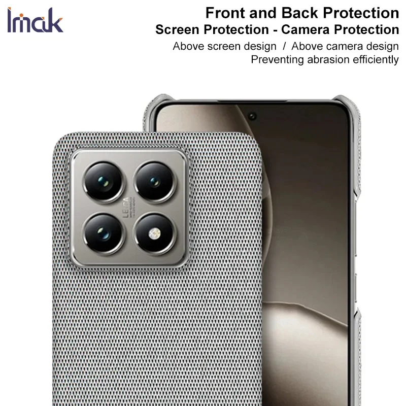 For Xiaomi Mi 14T Case IMAK Ruiyi Series Fabric Case for Xiaomi 14T Pro 5G Cover