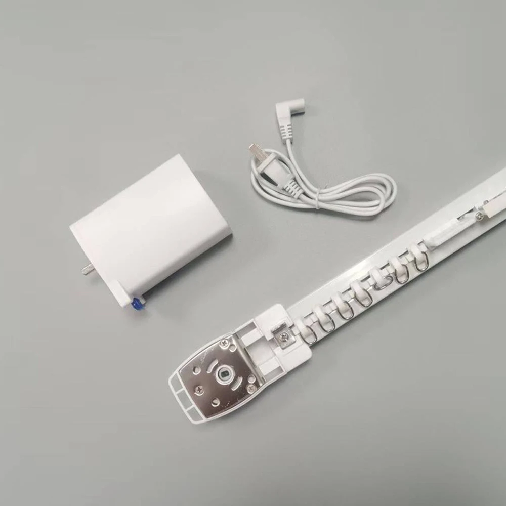 5th Tuya Mini 9CM WiFi Electric Smart Curtain Motor Motorized System Customizable Track Rod Support Compatible with Alexa Google