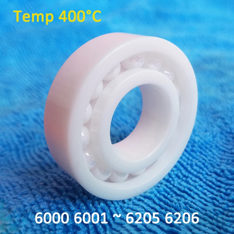 

1pcs ZrO2 Zirconia Full Ball Ceramic Bearings 6000 6001 6002 6003 6004 6005 6006 6200 6201 6202 6203 6204 6205 6206 High Temp