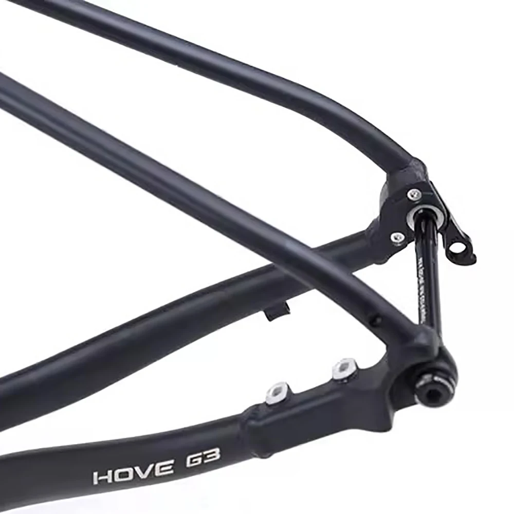 700C MOSSO 703GVL GRAVEL Road Bicycle Frameset Aluminum Alloy Disc Brake Frame with Carbon Fork Thru Axle 12x142mm Bicycle Parts