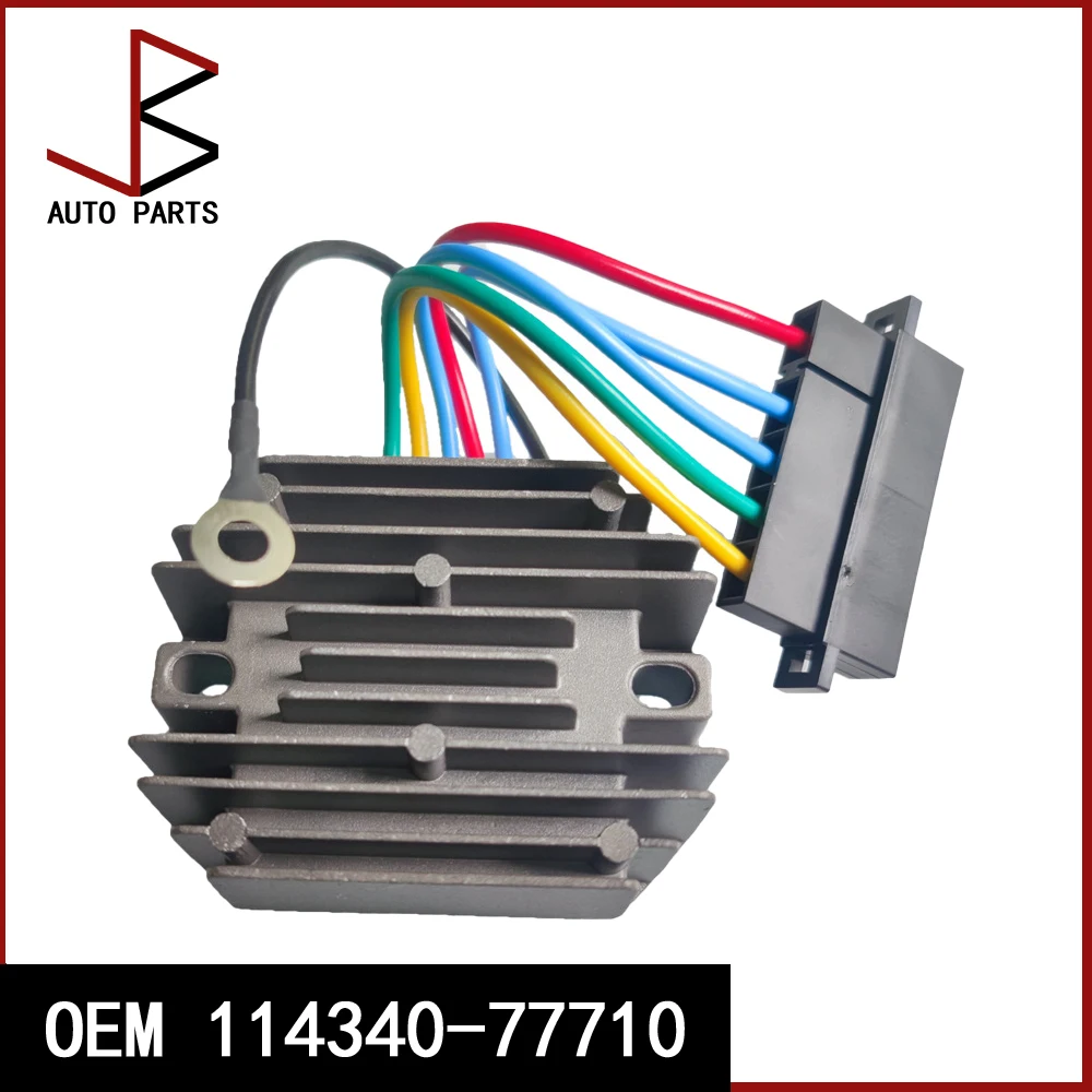 OEM 114340-77710 Voltage Regulator Rectifier For John Deere Mia881279 Am101406 880655 YANMAR Engines 114399-77710 119660-777