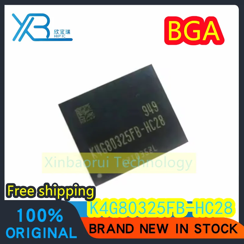 (1/5pieces) K4G80325FB-HC28 K4G80325FB BGA 8G memory chip IC DDR5 100% new original consumer electronics Free shipping