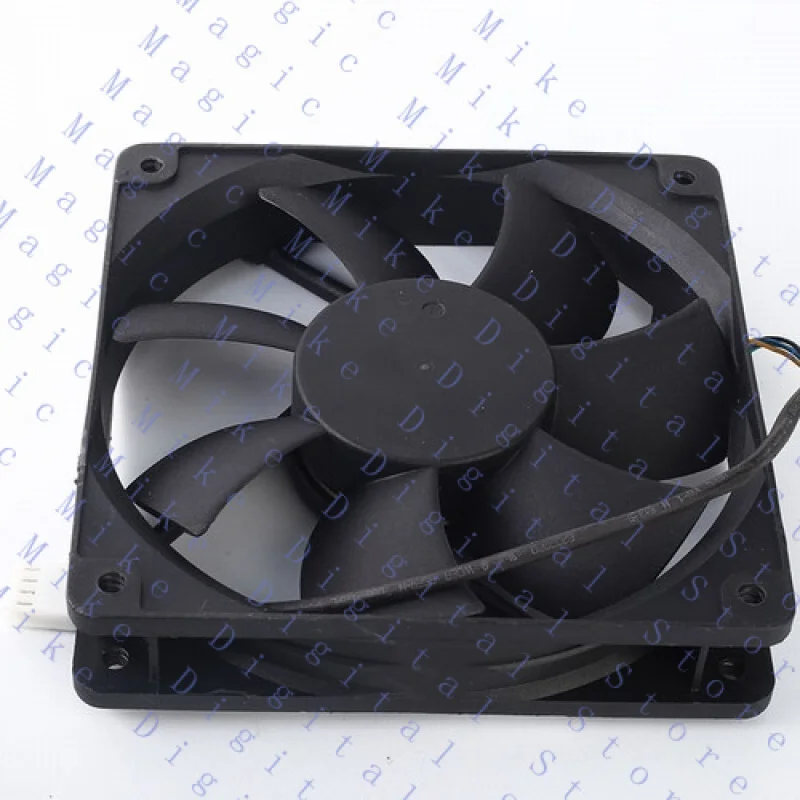 UU para ADDA AD1212HB-A7BGL 12025 120*120*25mm DC 12V 0.37A 4pin PWM ventilador de refrigeração do servidor