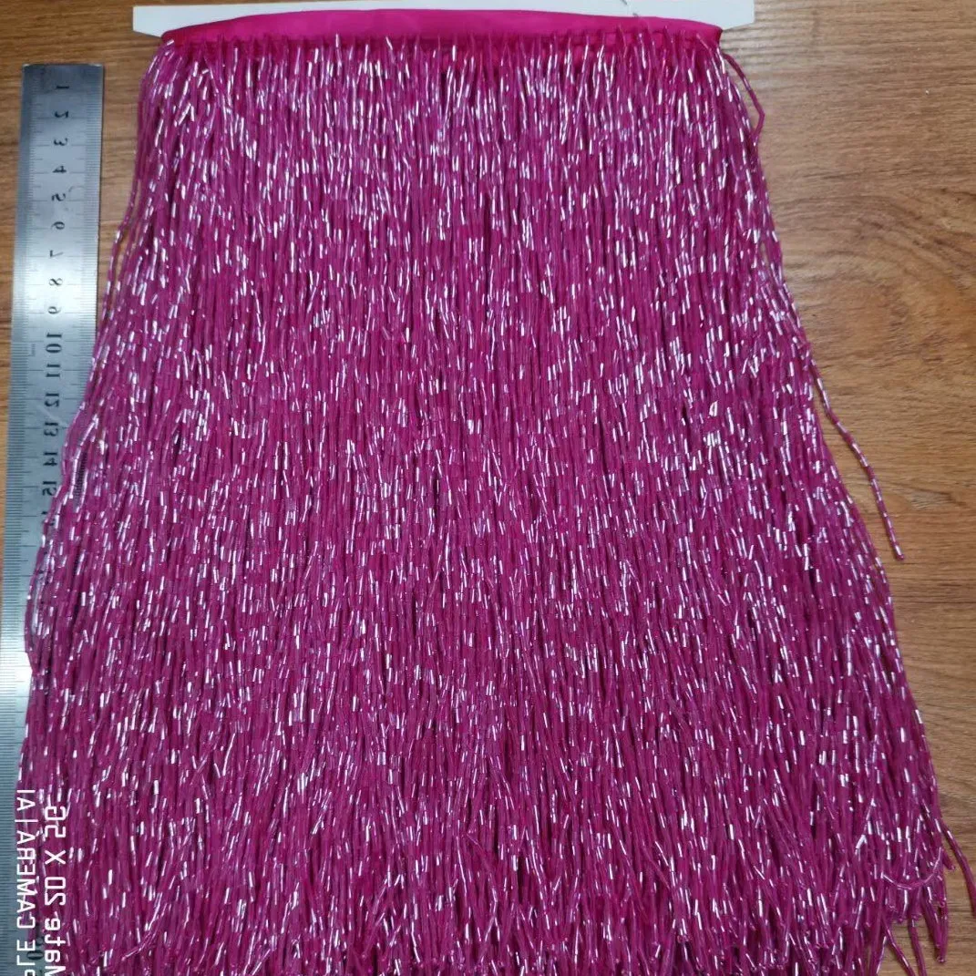 

5yards 30cm long Colorful Beaded Tassel Creative home decor living room Sewing Accessories bedroom nursery window décor Trimming