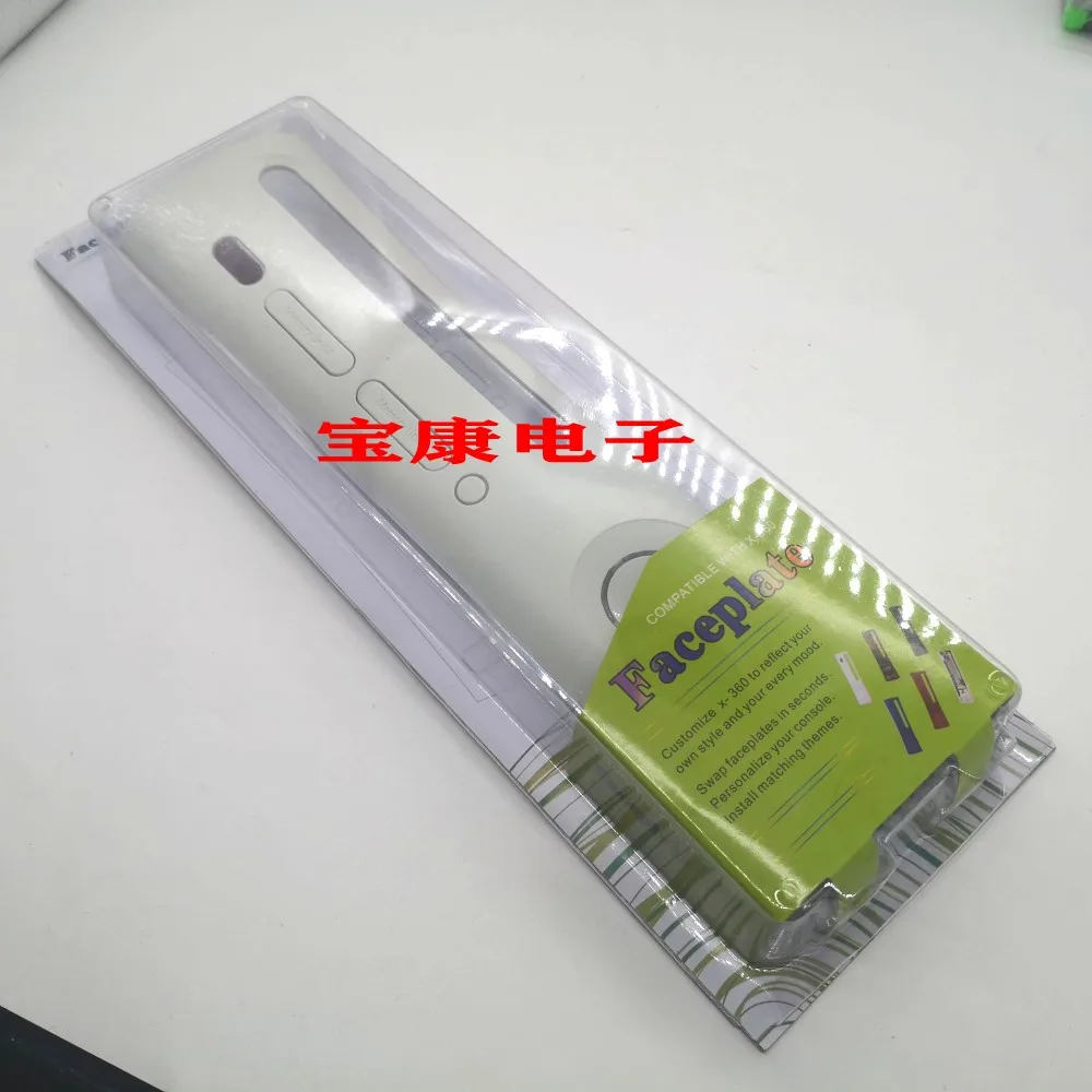 Housing Front Faceplate Shell Cover Case Accessories For Xbox 360 Black White Replacement Repair Parts view 3