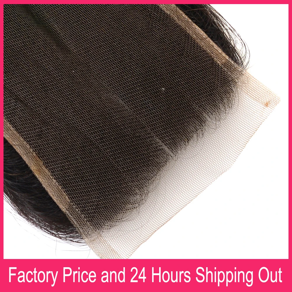 1B Blue 4x4 Lace Closure For Black Women 10-22 Inch Body Wave Human Hair Material Ombre Blue Pre Colored Swiss Lace Closures