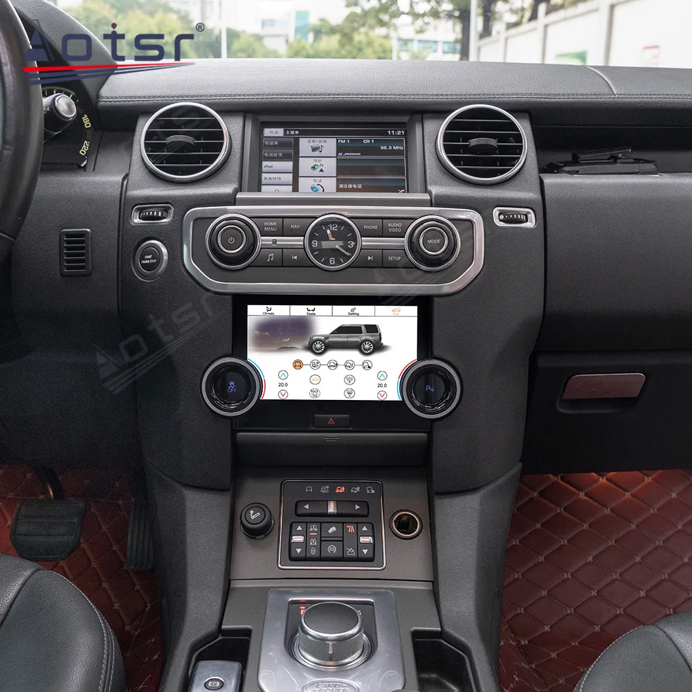 

Android для Land Rover Discovery 4 L319 2010-2016 климатическая плата панель переменного тока сенсорный ЖК-экран контроль состояния