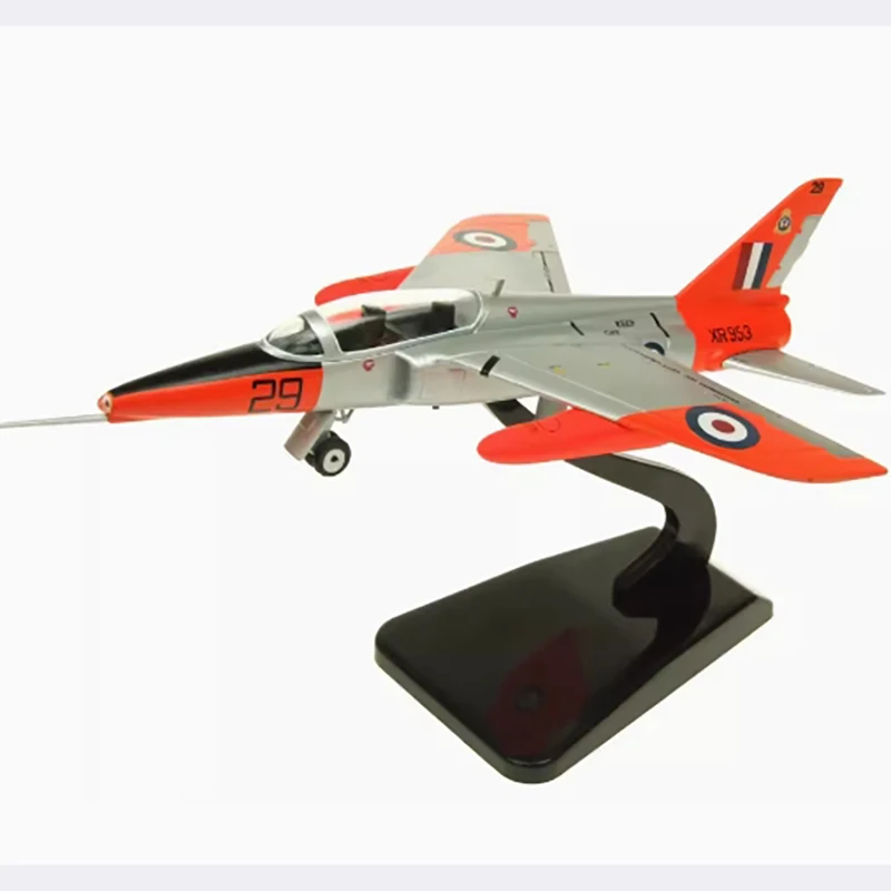 Diecast 1:72 Scale RAF Advanced Trainer XR953 Alloy Finished Simulation Model Static Decoration Souvenir Gifts For Adult Boy