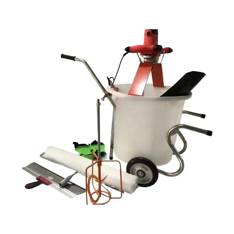 Self Leveling Portable Concrete Mixing Equipment Construction Mixing Plant