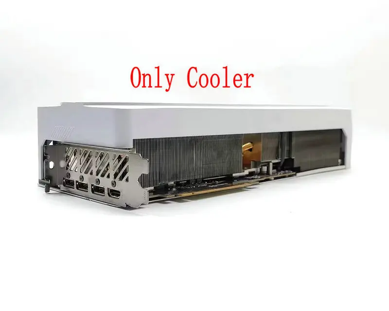 Original White Radiator Cooler for Gigabyte RTX4090 Video Card