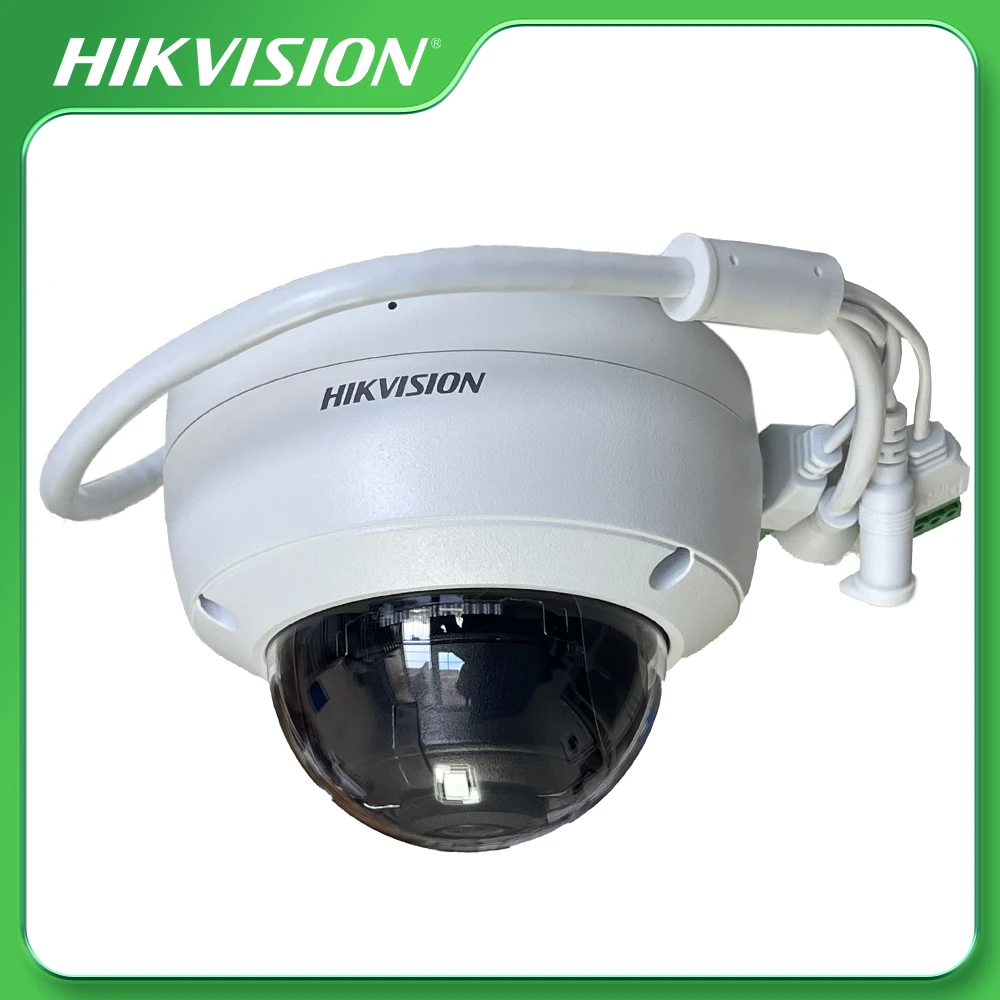 Hikvision DS-2CD2186G2-ISU 4K POE Dome IP Camera Support IR30M Built-in Microphone IP67 IK10 Fixed Acusense surveillance camera