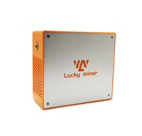 Yulun Mining Lucky Miner LG07 11MH/S 12W Dogecoin Litecoin Miner Scrypt-algoritme Asic Miner 2,4 Connect Low Noise Miner met PSU