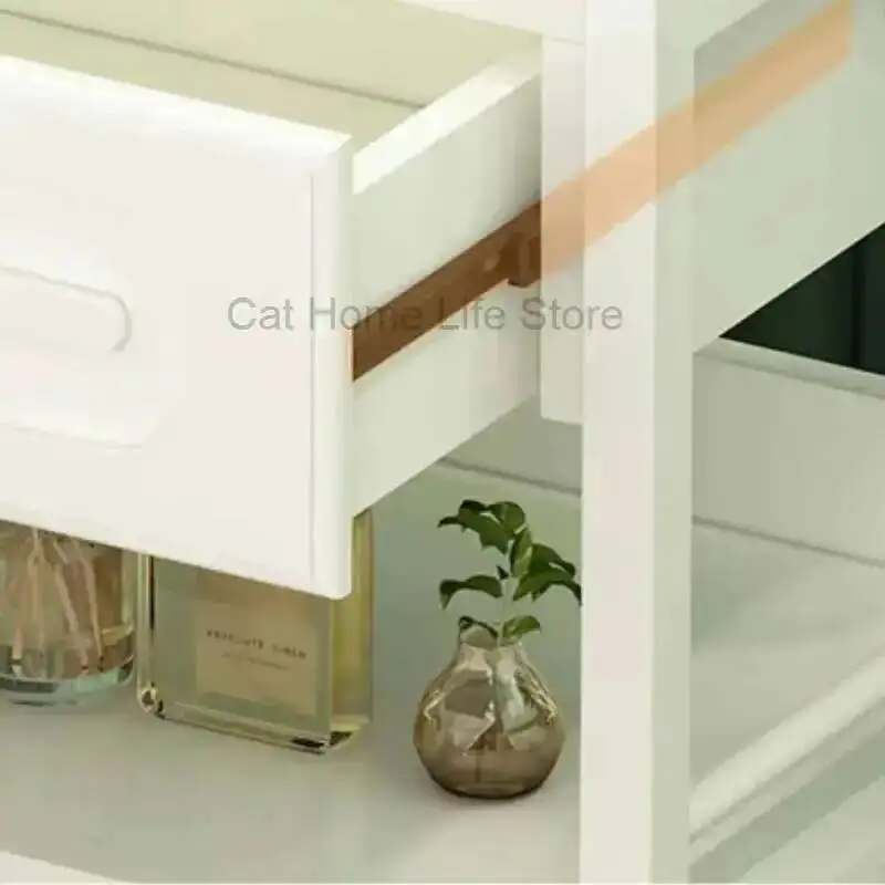 

Trolley Cart Of Professional Household Car Auxiliary Beauty Salon Furniture Roulette Storage Cosmetic Helper Wheels Barber Tool