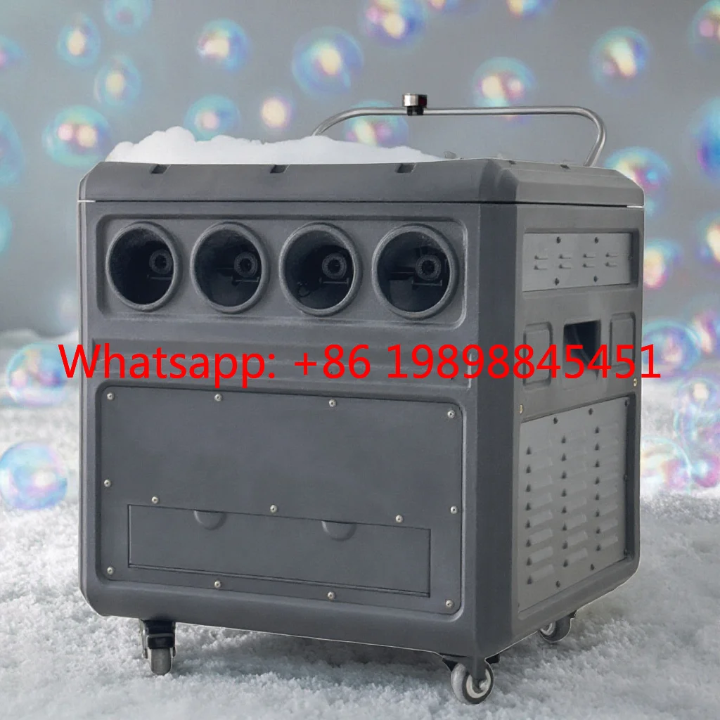 Machine SITERUI Outdoor ABS Plastic Casing 4-Wheel Remote Control Fog with DMX-512 6L Tank 2000W Power for Wedding...