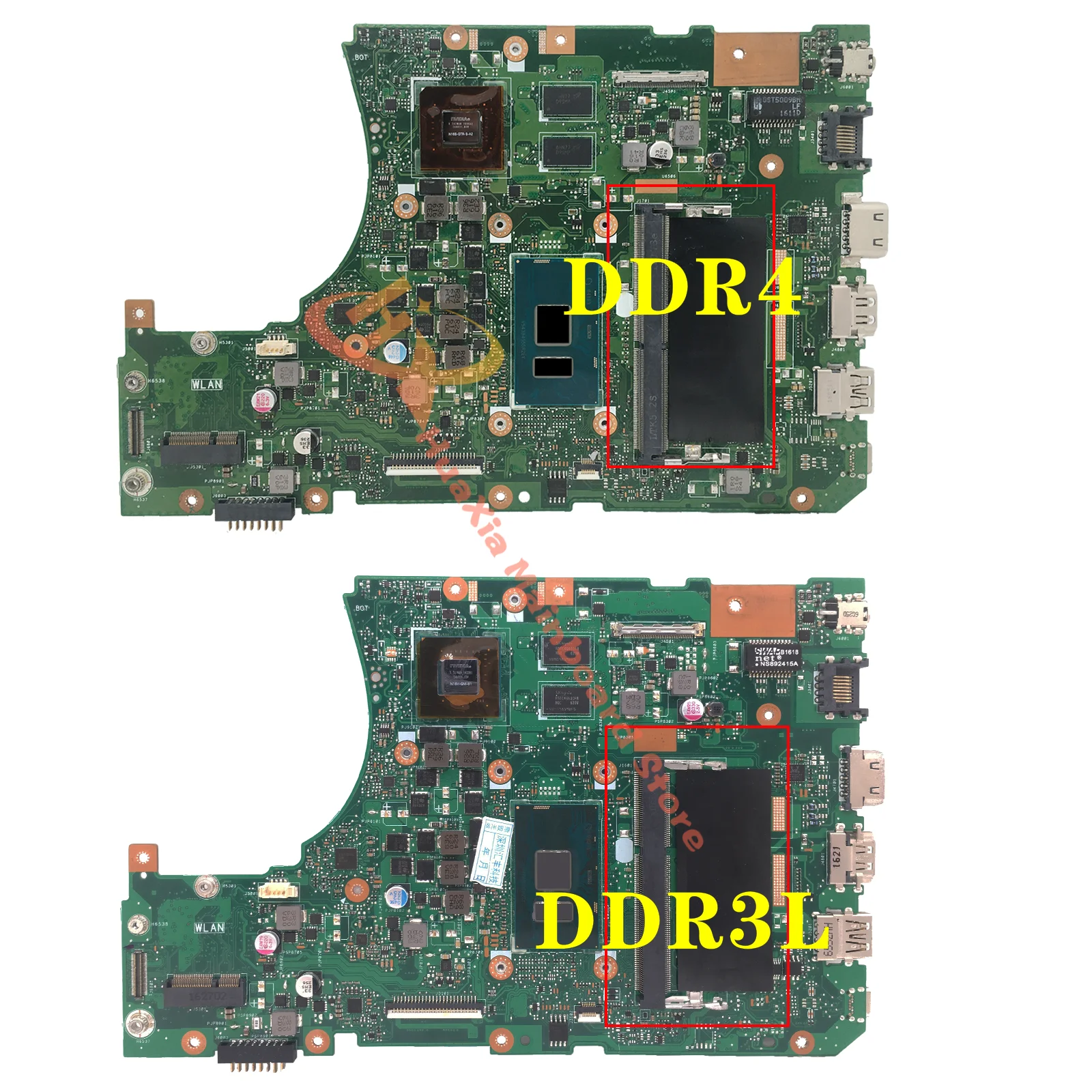 X556U Mainboard For ASUS X556UV A556U X556UQ X556URK X556UJ X556UQK X556UF FL5900U VM591U R556U F556U K556U Laptop Motherboard