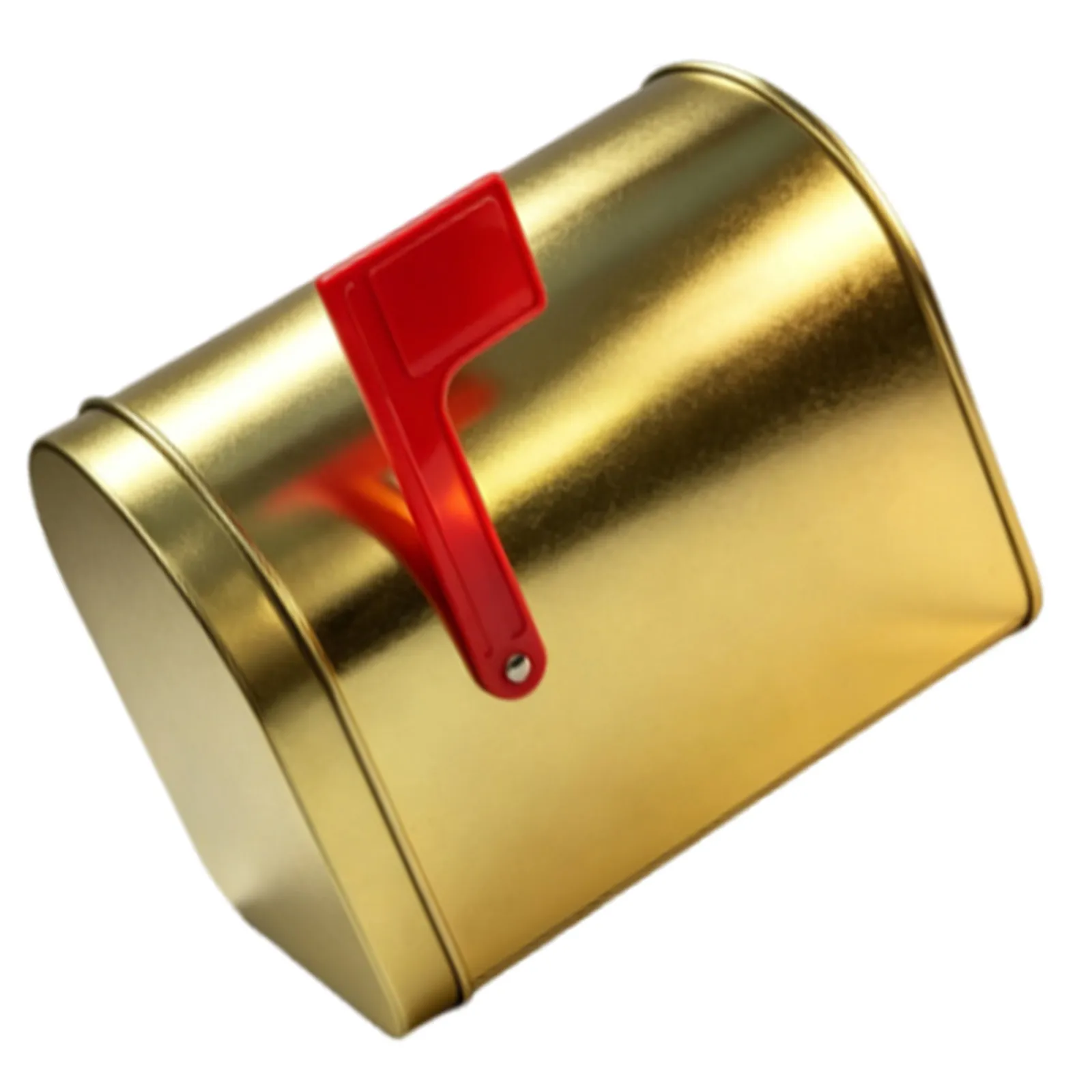 Mini Mailbox Metal Post Box Retro 6x4 Small Mailbox for Classroom Card Exchange Party Favor Voting Ballot Donation Coin Bank