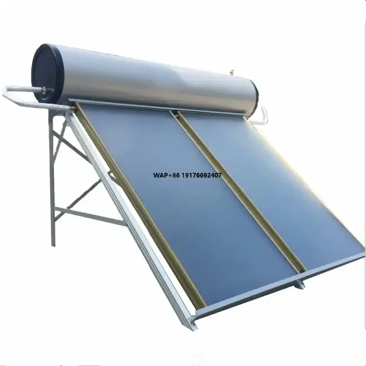 

Sale 150L Pressurized Solar Geyser Boiler Flat Plate Collector Direct-Plug Connection for Outdoor House Use for Hotels Homes