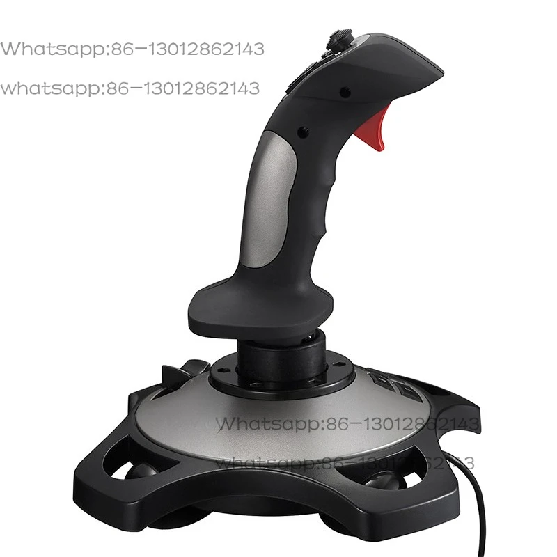 Simulator Flight Game Joystick  PXN-2113 Wired Flight Joystick PC Controller With Keyboard Mapping