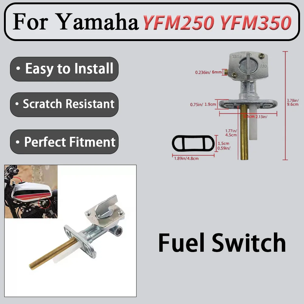 For Yamaha YFM250 YFM350 WR450F WR426F WR400F Special Fuel Petcock Switch Emergency Fuel Supply Reserve Position Motorcycle Part