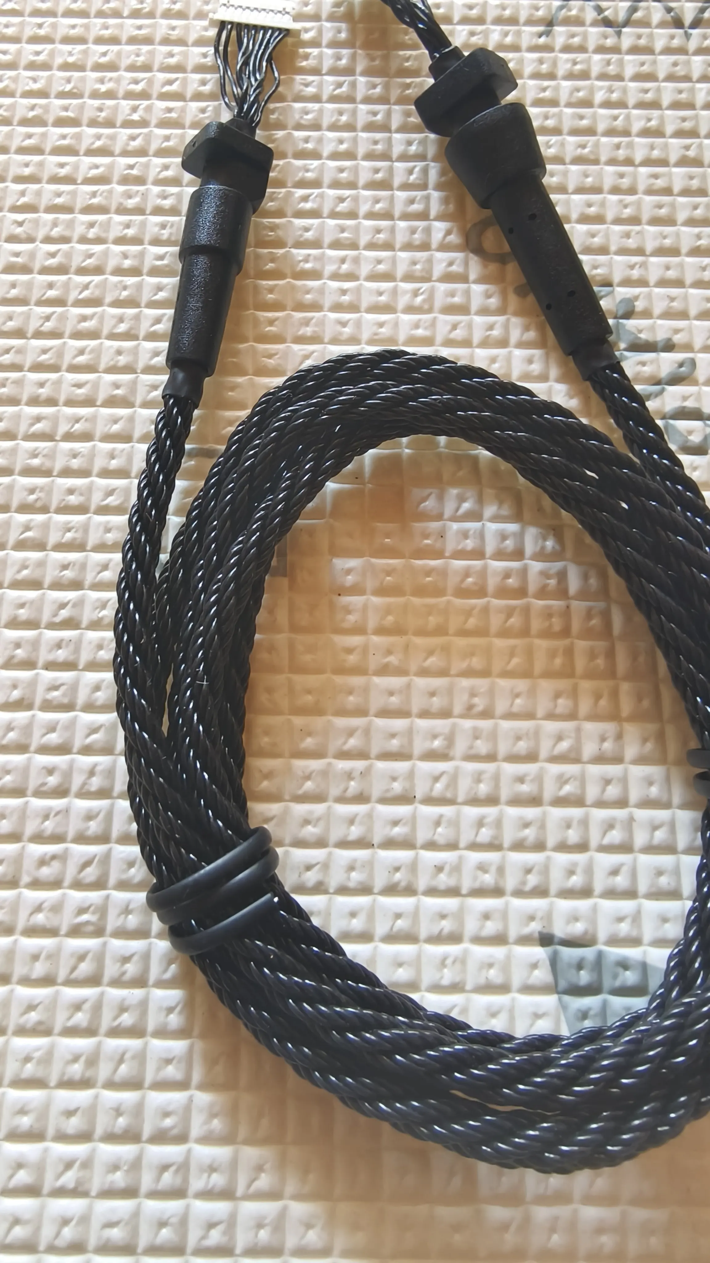 Applicable to Lightspeed Zulu 3 Pilot Noise Canceling Headset, Boeing GA Dual Plug Replacement Audio Cable