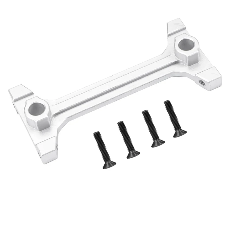 Metal Rear Body Support Mount Bracket for 1/6 Axial SCX6 RC Crawler Car Upgrade Parts,Silver