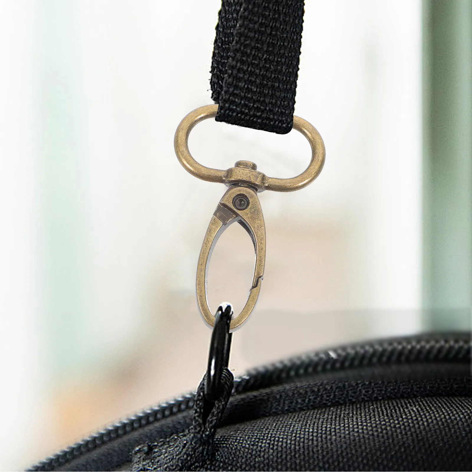 

20 шт. бронзовых овальных поворотных карабинов из цинкового сплава, высококачественные, с вращением на 360 градусов, для брелоков и поводков для маленьких собак