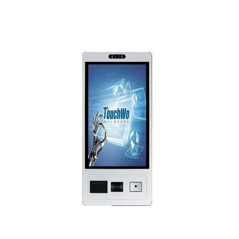 Interactive Self Service Payment Kiosk Automatic Touch Screen Kiosk Self Ordering Machine for Restaurant
