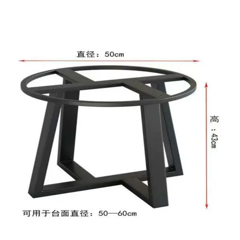 Marble Round Table Base Heavy Duty Iron Pedestal Stand for Dining Table Height Center Support for Desk Luxury Furniture Legs