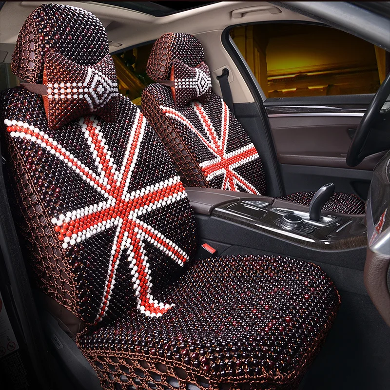 

Новое поступление, подушка для автомобильного сиденья с камфорными деревянными бусинами, летняя автомобильная подушка, универсальный чехол для автомобильного сиденья