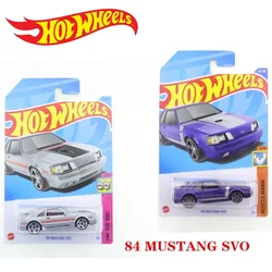 2023-25 Original Hot Wheels 84 MUSTANG SVO Mini Alloy Coupe 1/64 Metal Diecast Model Car Kids Toys Gift