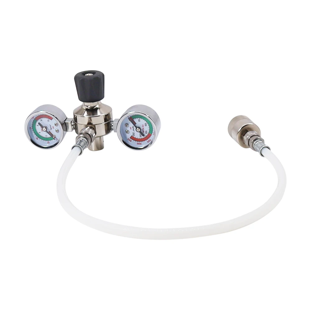 

Updated Whipped Cream-Dispenser Adapter With Ajustable Regulator Fitting N2O Tank Nitrous Oxide Cylinder