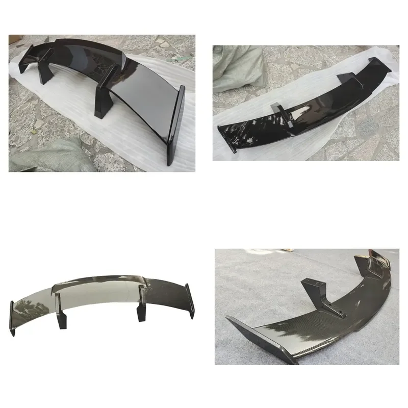 Universal TT Style Rear Tail Spoiler Wing for Mercedes Benz BMW Audi and Most Three Box Sedans Car Body Kit Upgrade Accessory