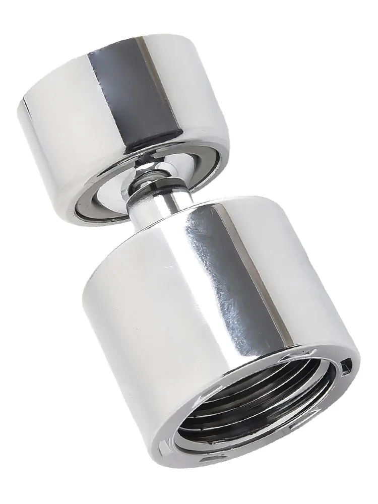 Keran wastafel dapur 360 °, keran dapur, kepala semprotan air, adaptor mulut pipa ekstensi putar, keran kamar mandi