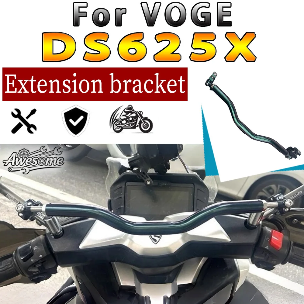 Aluminum alloy extension bracket for VOGE DS625X DS625x ds625X