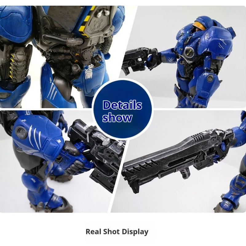 Novo starcraft 2 modelo artesanal terran machine gunman tekis finley boneca de brinquedo com boneca móvel modelo ornamentos presente aniversário