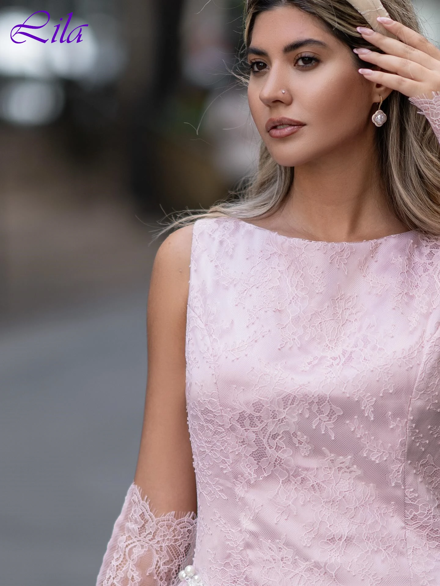 ชุดราตรีทรงเอไลน์ คอปก แขนยาว ดีไซน์หรูหรา สง่างาม สำหรับงานเลี้ยง งานพรอม คุณภาพสูง