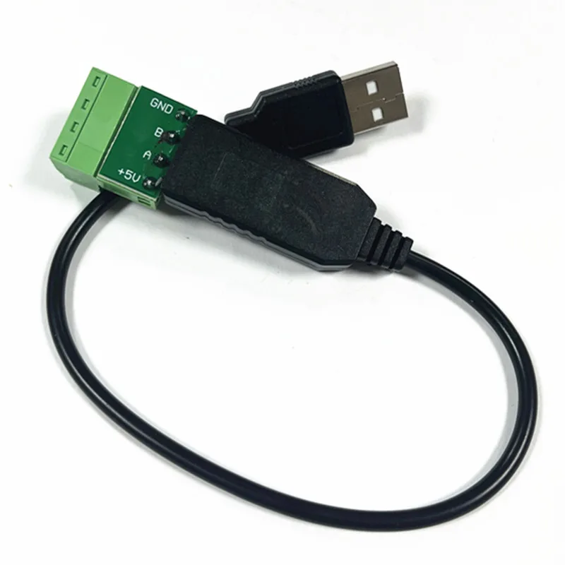 RS485 to USB Converter Upgrade Protection RS232 Converter Compatible With V2.0 Standard RS-485 A Connector Board Module