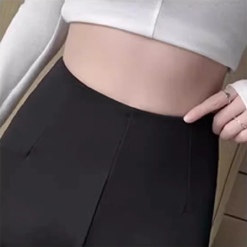 Nowe szorty z szerokimi nogawkami i zamkiem błyskawicznym dla kobiet Letnie cienkie, oddychające spodnie z wysokim stanem Lady Klasyczny, luźny styl casual