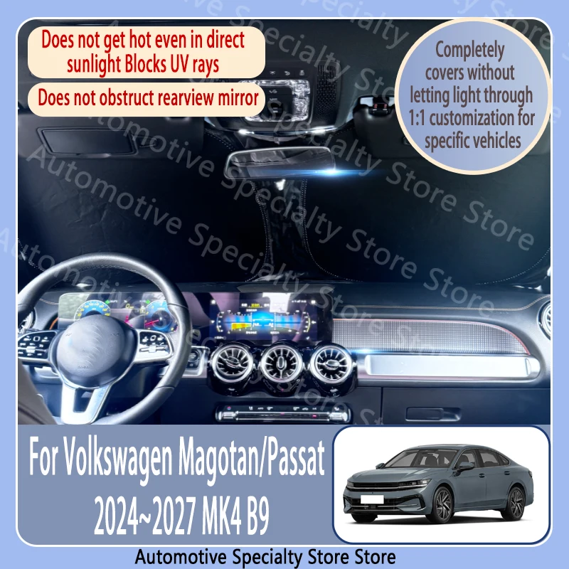 

For Volkswagen Magotan 2024~2027 26 MK4 B9 Front Windshield Sunshade Privacy curtain Car Sun Visor High quality Heat Accessorie
