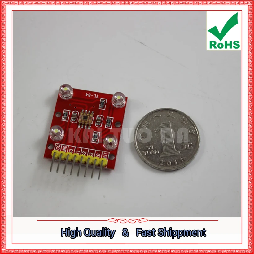 Color Recognition Module TCS3200 Color Sensor TCS230 Upgrade Edition Red Plate Board (H5B5)